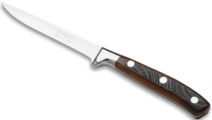 Alain Saint Joanis Chateaubriand Steak Knives Brown Bark / Set of 6
