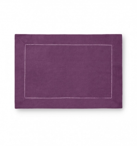 Sferra Festival - Aubergine Placemats / 14 X 20 - Set of 4