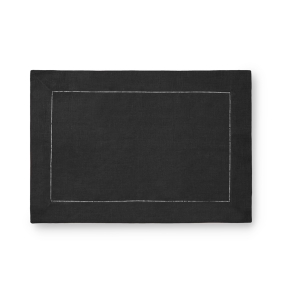 Sferra Festival - Black Placemats / 14 X 20 - Set of 4