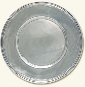 Match Scribed Rim Charger - 12.6"
