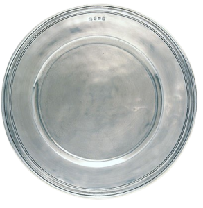 Match Scribed Rim Charger / Large - 13.4"