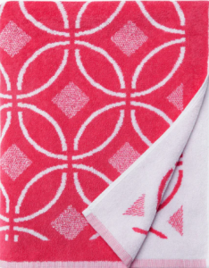 Sferra Anacapri Pink Beach/Pool Towel