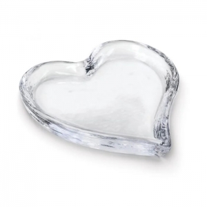 Simon Pearce Heart Tray - 9"