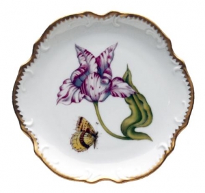 Anna Weatherley Old Master Tulips Bread & Butter - Pink / White