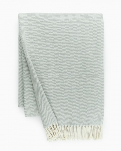 Sferra Celine Throw - Slate Blue