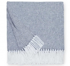 Sferra Terzo Throw - Navy