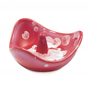 Simon Pearce Crystalline Ring Holder- Garnet