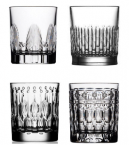Varga Crystal Vodka Shot Boxed Set / 4 Assorted