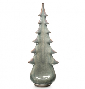 Simon Pearce Pottery Evergreen - 14" / Moss Glen