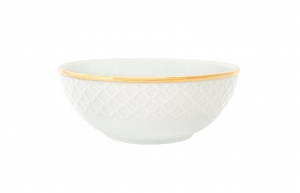 Anna Weatherley Empire White w/ Gold Bowl - 18.5 oz.