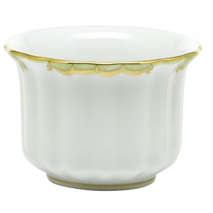 Herend Mini Cachepot - Princess Victoria Green