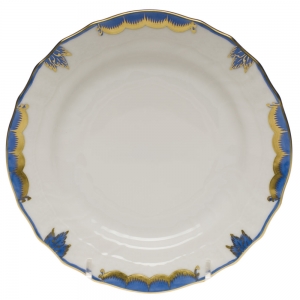 Herend Princess Victoria Blue Bread & Butter Plate