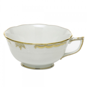Herend Princess Victoria Gray Tea Cup - 8 oz.