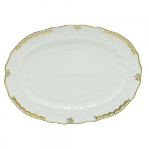 Herend Princess Victoria Gray Platter - 15"