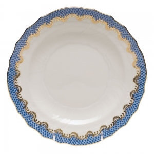 Herend Fishscale Blue Salad Plate