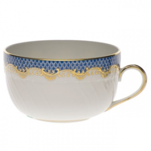 Herend Fishscale Blue Canton Cup