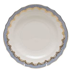 Herend Fishscale Light Blue Salad Plate