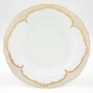 Herend Golden Elegance Dessert Plate - 8.25"