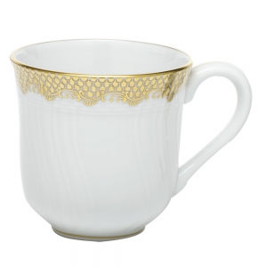 Herend Fishscale Gold Mug - 10 oz.