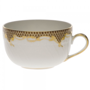 Herend Fishscale Brown Canton Cup