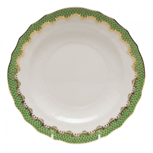Herend Fishscale Jade Salad Plate - 7.5"