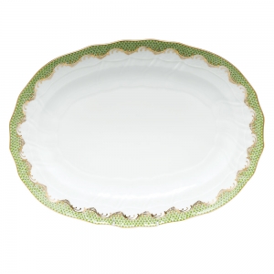 Herend Fishscale Evergreen Platter