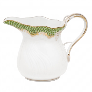 Herend Fishscale Evergreen Creamer