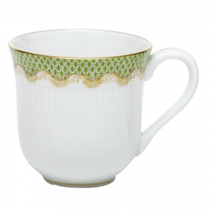 Herend Fishscale Evergreen Mug - 10 oz.