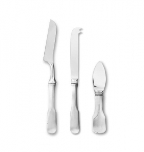 Match Pewter Olivia 3 Piece Cheese Knife Set