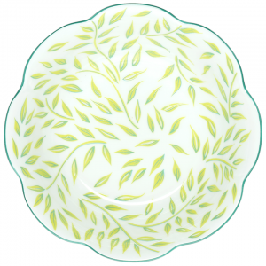 Royal Limoges Olivier Spring Green Deep Soup/Cereal Bowl - 7"