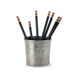 Match Pewter Engraved Pencil Cup