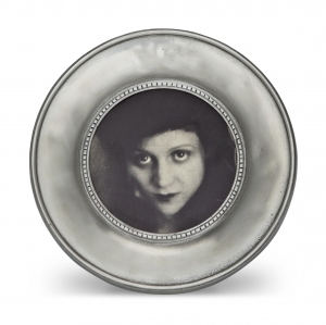 Match Pewter Como Round Frame - Small - 3.3"