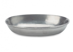 Match Pewter Oval Soap Dish