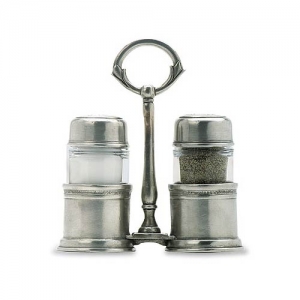 Match Pewter Salt & Pepper Caddy