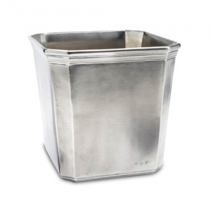 Match Pewter Dolomiti Waste Basket