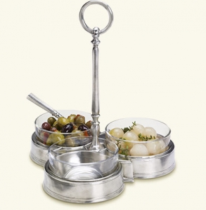 Match Pewter Crudite Trio