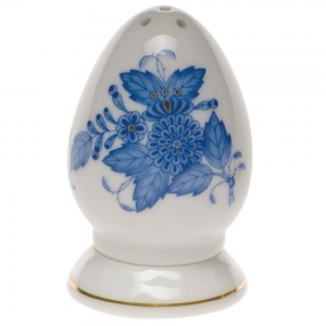Herend Chinese Bouquet Blue Salt Shaker