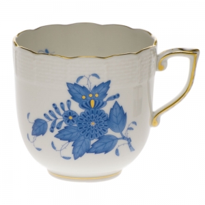 Herend Chinese Bouquet Blue Mocha Cup - 4oz.