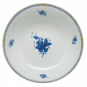 Herend Chinese Bouquet Blue Medium Bowl - 9.5"