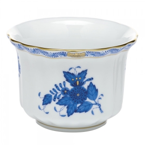 Herend Mini Cachepot - Chinese Bouquet Blue