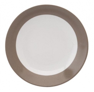 Philippe Deshoulieres Seychelles Taupe Deep Cereal Plate