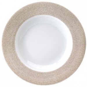 Philippe Deshoulieres Galileum Sand Rim Soup Plate