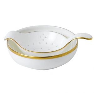Royal Crown Derby Accentuate - Gold Tea Strainer