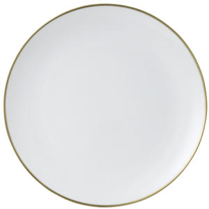 Royal Crown Derby Accentuate - Gold 11.8" Coupe Plate