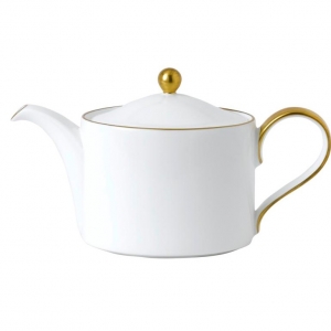 Royal Crown Derby Accentuate - Gold Charnwood Teapot Large