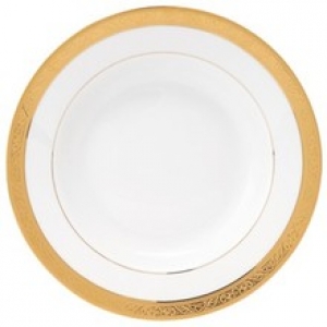 Philippe Deshoulieres Trianon Gold Pasta Bowl