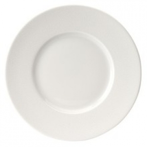 Philippe Deshoulieres Seychelles White Dessert Plate Large Rim