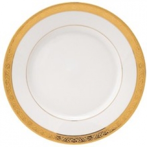 Philippe Deshoulieres Trianon Gold Dessert Plate