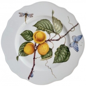 Anna Weatherley Anna's Secret Orchard Dinner Plate - Apricot