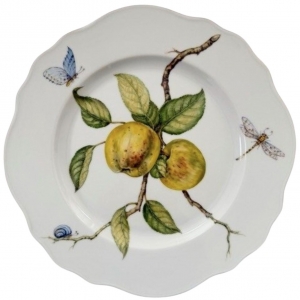 Anna Weatherley Anna's Secret Orchard Dinner Plate - Green Apple
